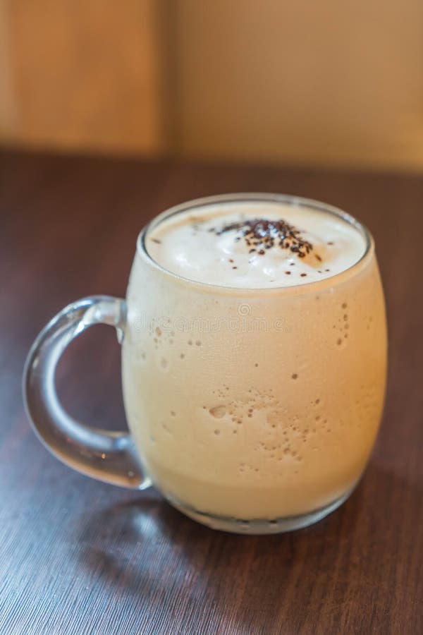 Coffee frappe stock image. Image of cream, macro, frappuccino 90262257