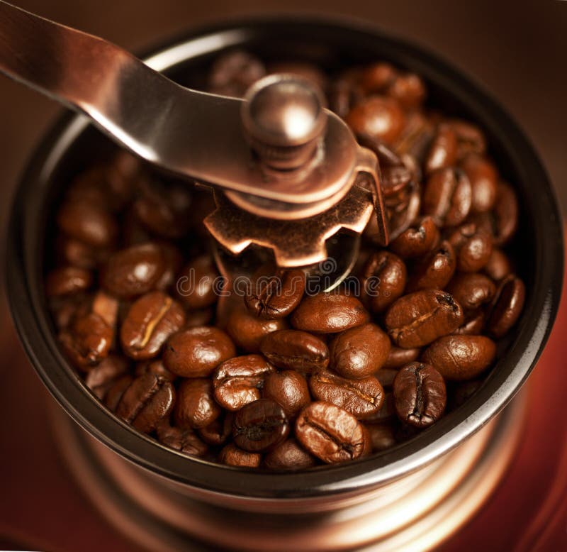 Coffee Grinder stock photo. Image of cappuccino, drink 165232