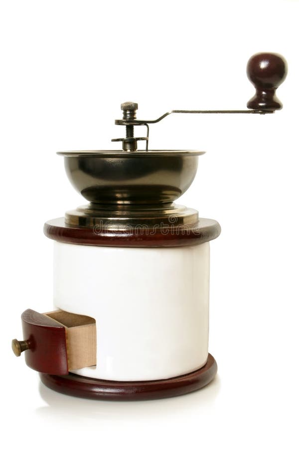 Old wooden grinder stock image. Image of coffee, caffeine 17738275
