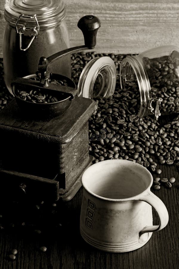 Coffee grinder stock photo. Image of beans, breakfast 20075048