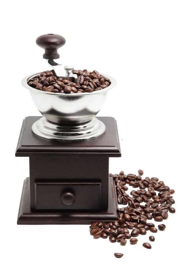 Oldfashioned Coffee Grinder Stock Image Image of handle, espresso