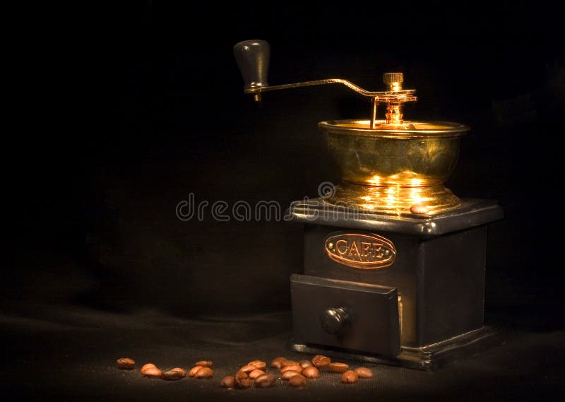 Coffee Grinder stock photo. Image of cappuccino, drink 165232