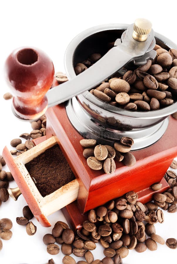 Coffee grinder. stock photo. Image of antique, beverage 31014244