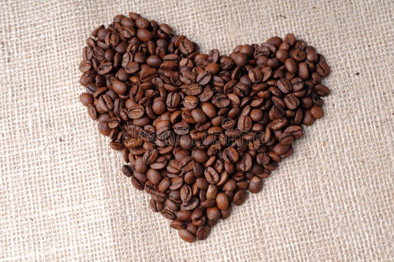 Coffee heart