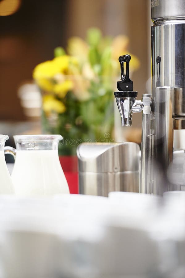 Coffee hotel buffet stock photo. Image of conference - 53386326