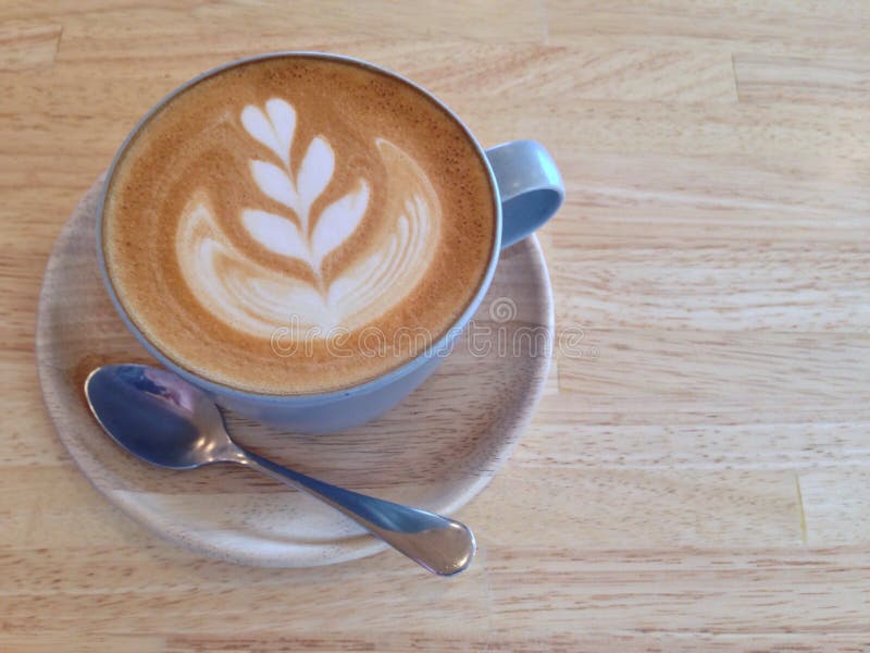 Coffee latte art royalty free stock image Coffee latte art royalty free stock image