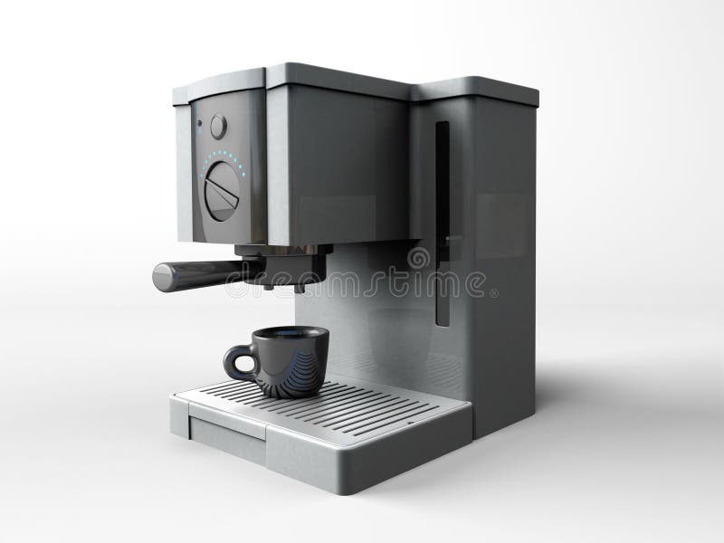 A coffee maker stock illustration. Illustration of design 31041270