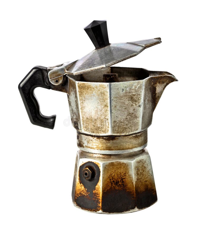 Vintage Coffee Maker Italian Stove Top Stock Photo 1235387293