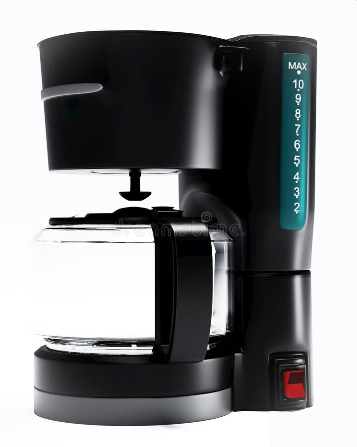 Coffee maker oven model stock photo. Image of metal 247366180