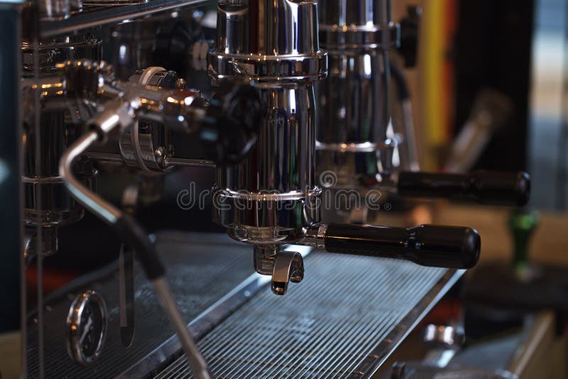 Coffee Maker in a Restaurant Stock Image Image of maker, food 65701087