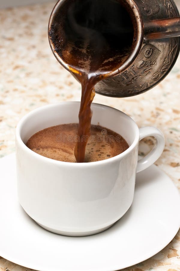 Coffee Making stock photo. Image of brown, bean, bubble 13424090