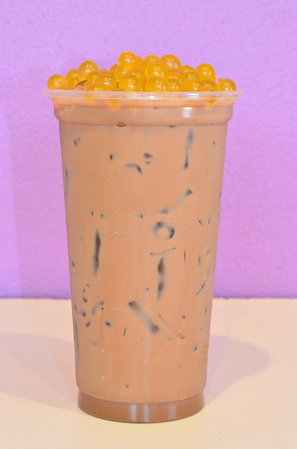 Bubble milk green tea stock photo. Image of asian, cool 35840362