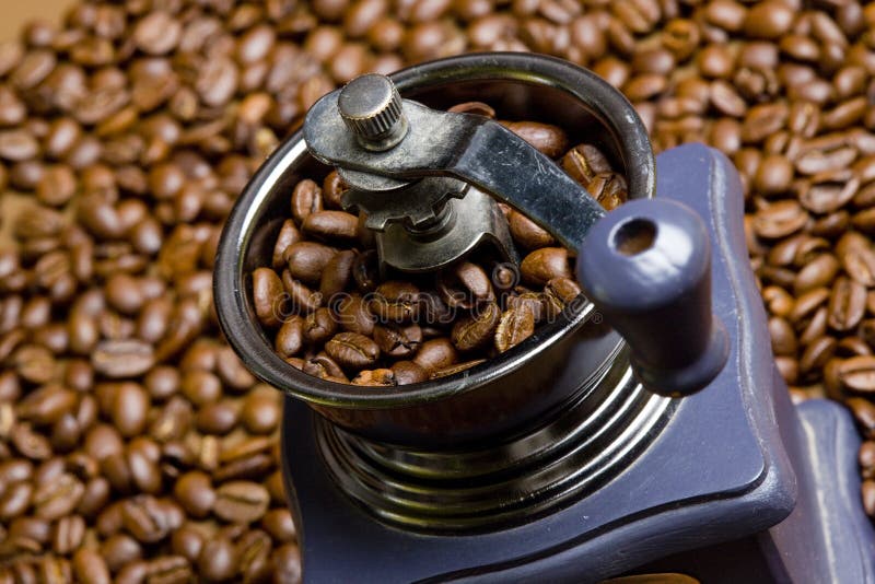 Coffee mill stock photo. Image of food, detail, ground 13970246
