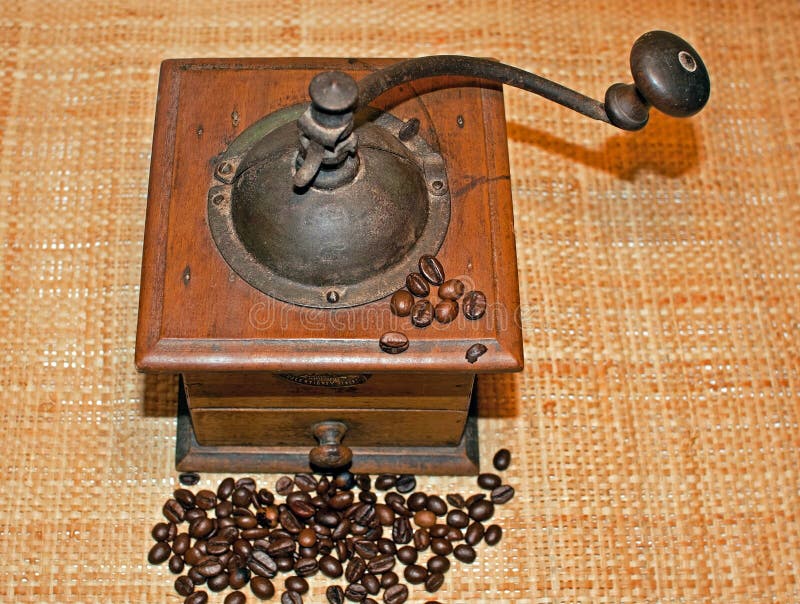 Coffee mill stock photo. Image of second, flavor, coffee 17827512