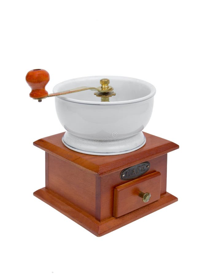 Coffee mill stock photo. Image of luxury, isolated, crop 24270146