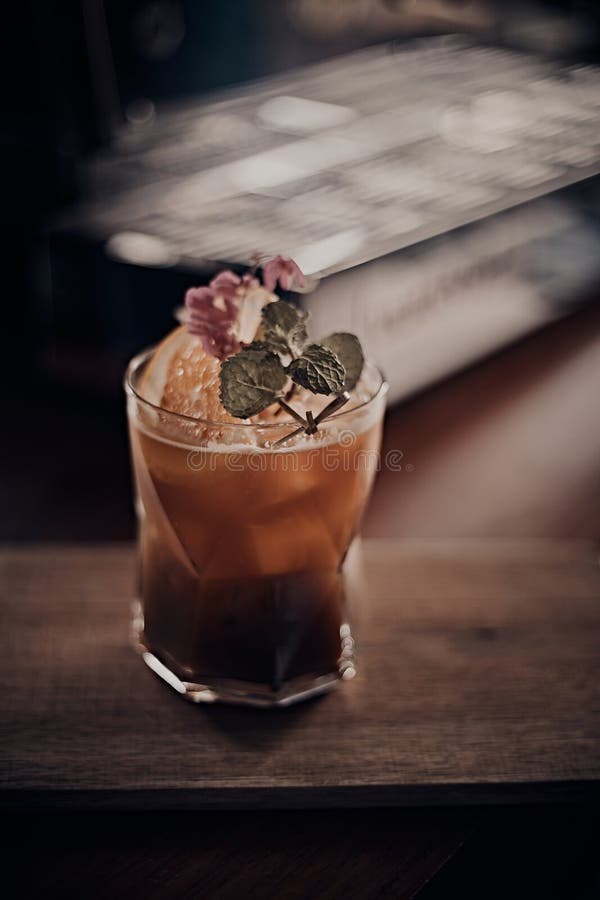 Coffee Mocktail Made of Espresso Stock Photo Image of caffeine