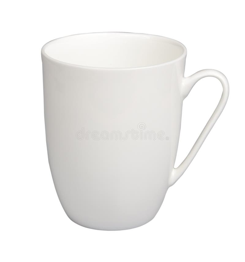 Coffee mug with clipping path