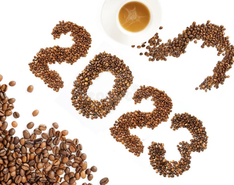 268 Background Happy New Year 2023 Coffee Stock Photos Free & Royalty