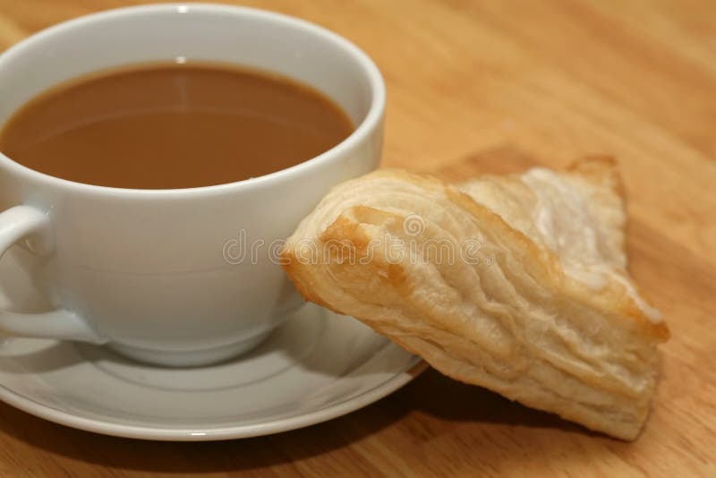 Coffee and pastry stock photo. Image of calories, waking 21341142