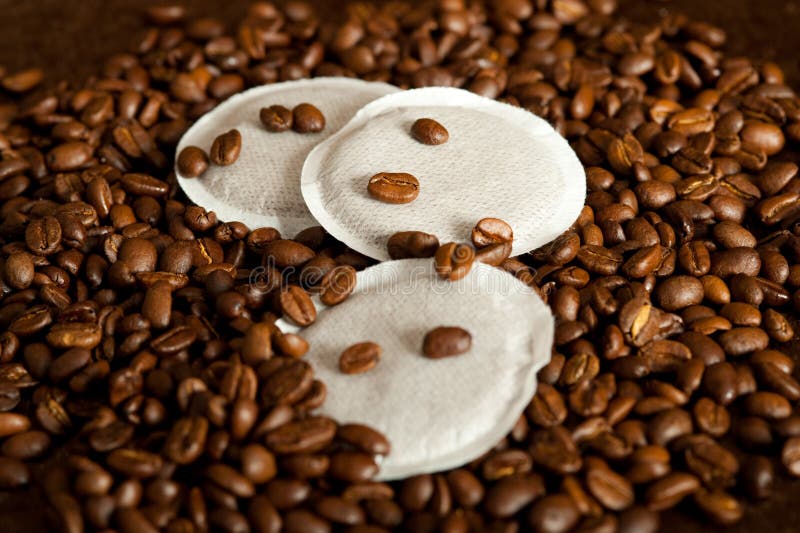 Coffee pods stock photo. Image of espresso, crema, cappuccino 13791372