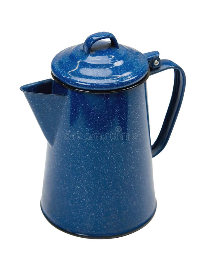 blue enamel cafeteria retro kitchen utensils! blue enamel cup