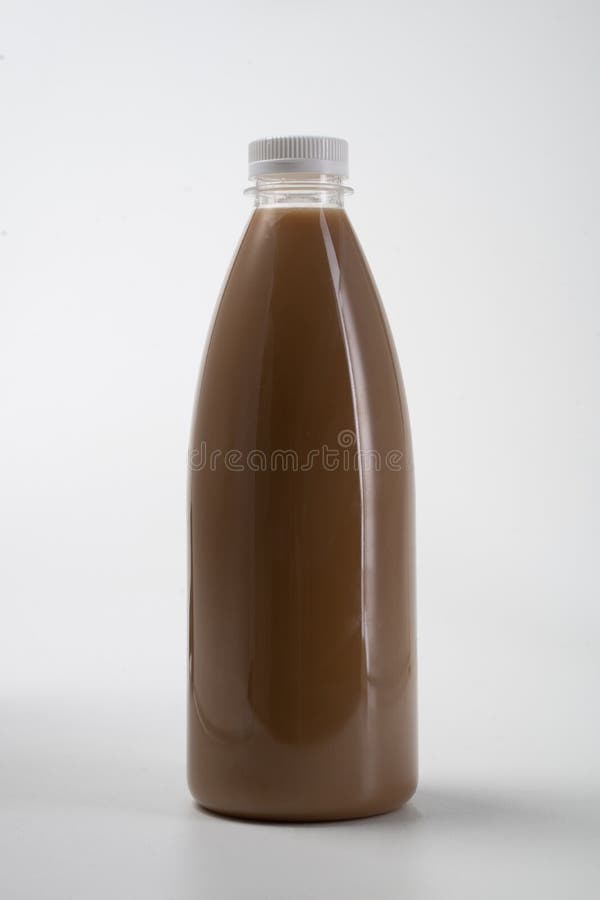 Coffee Product Mockup on Plastic Bottle Stock Image Image of coffee