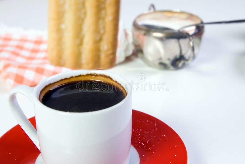 Coffee ready stock photo. Image of computer, warm, gastronomy 12496616