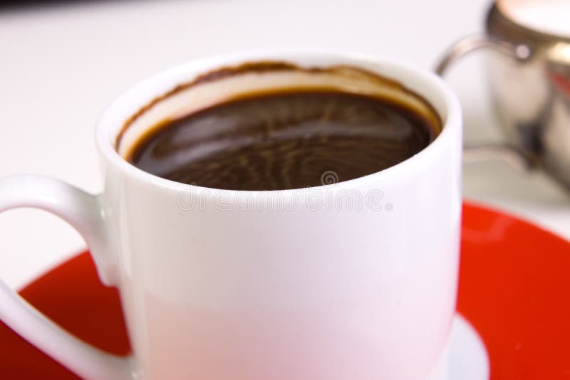 Coffee ready stock photo. Image of computer, warm, gastronomy 12496616