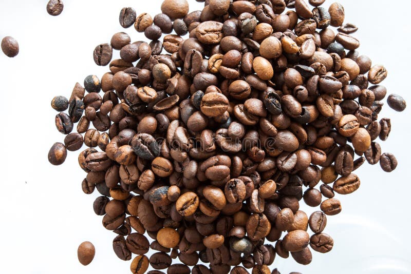 Coffee Roasted Beans Texture Stock Image Image of black, bean 272110423