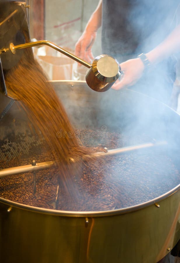 Coffee roaster royalty free stock images