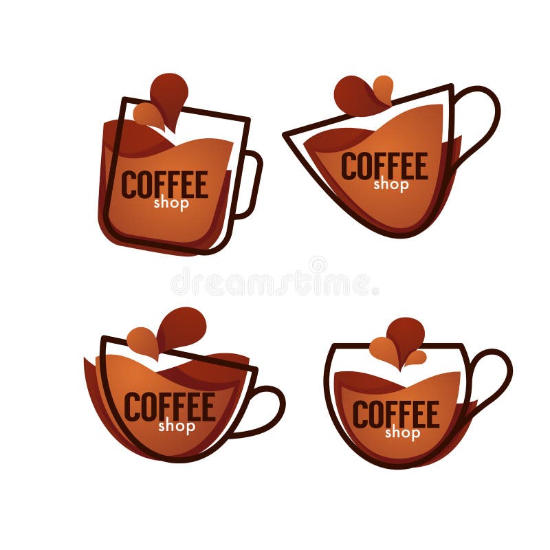 Free Vector  Cute coffee cup collection