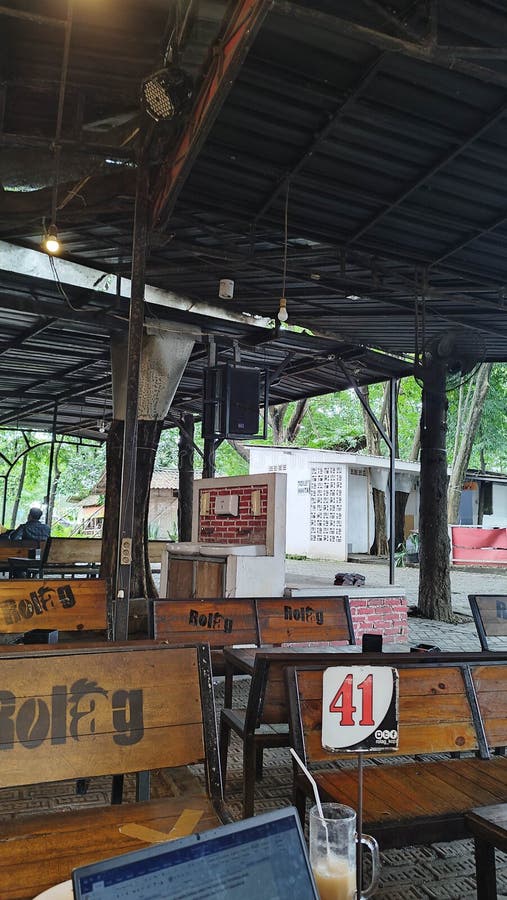 Coffee Shop Surabaya Indonesia Editorial Stock Image Image of relax