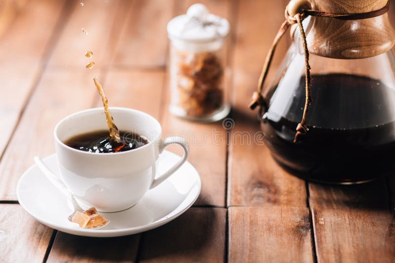 Coffee tabletop scene stock photo. Image of coffee, filled 132589504