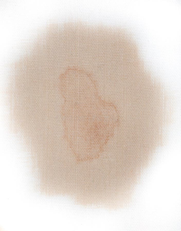 Coffee Stain on a White Material Stock Photo Image of drop, drink