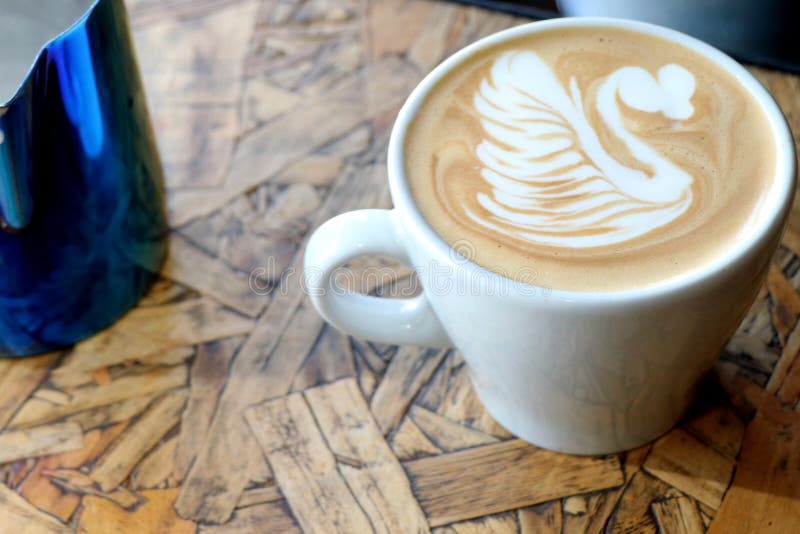 Coffee swan barist stock photo. Image of swanq, barist 268554548