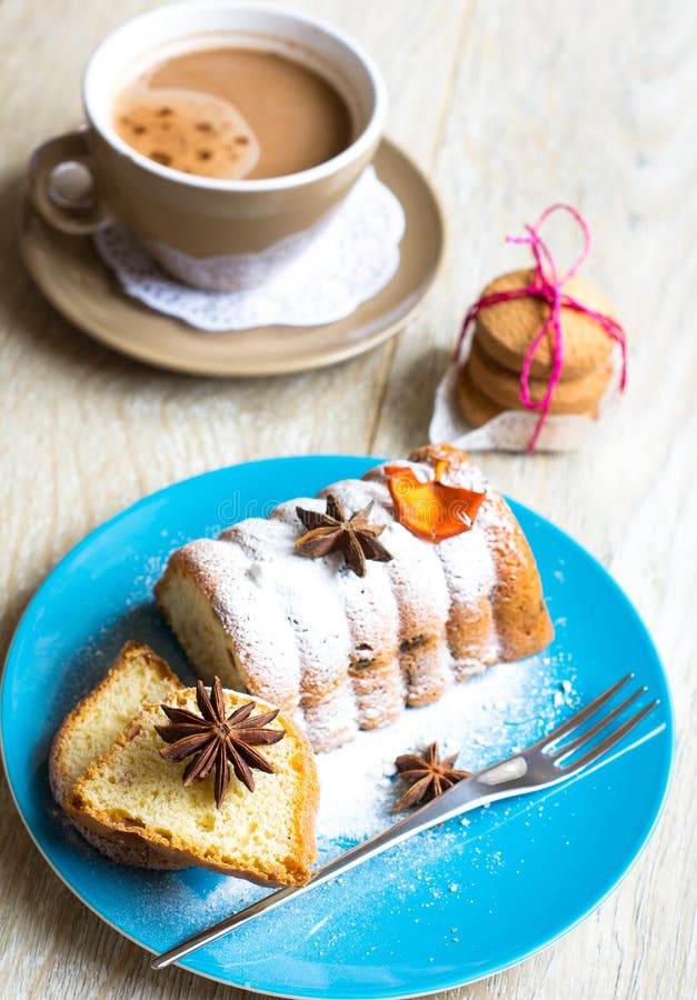 Coffee and sweets stock image. Image of food, ceramic 37635533