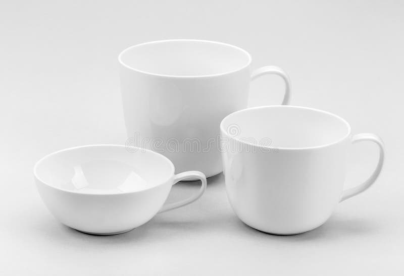 Coffee or tea cups stock image. Image of pottery, teacup 74202509
