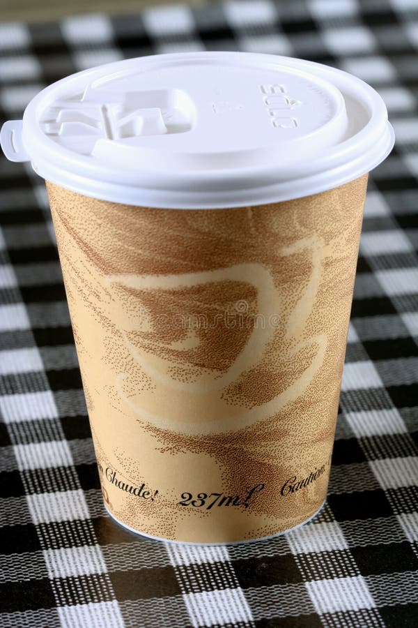 Coffee or tea foam cup stock photo. Image of nice, foam 18927704