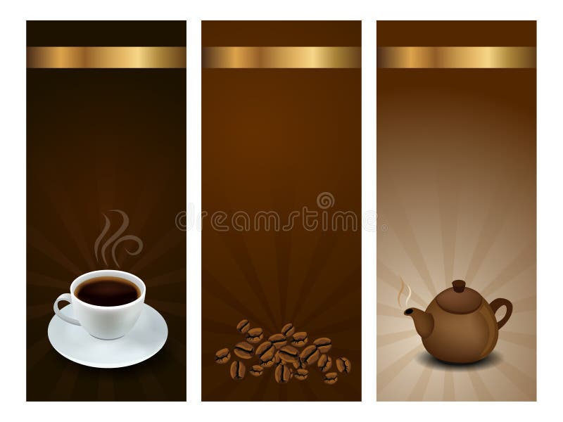 Coffee and tea labels