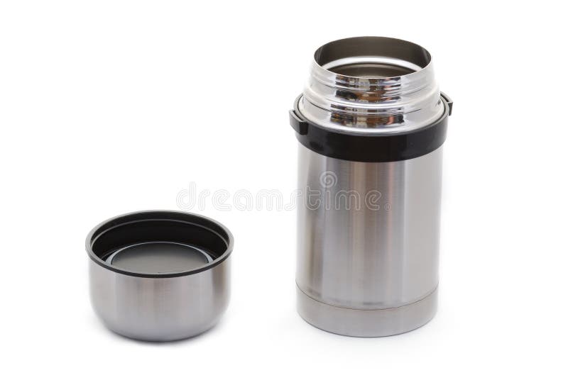 Coffee thermos mug stock image. Image of isolated, insulate 16238143