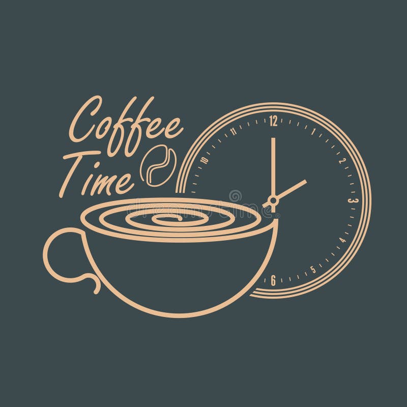 Coffee Time Stock Illustrations – 85,084 Coffee Time Stock