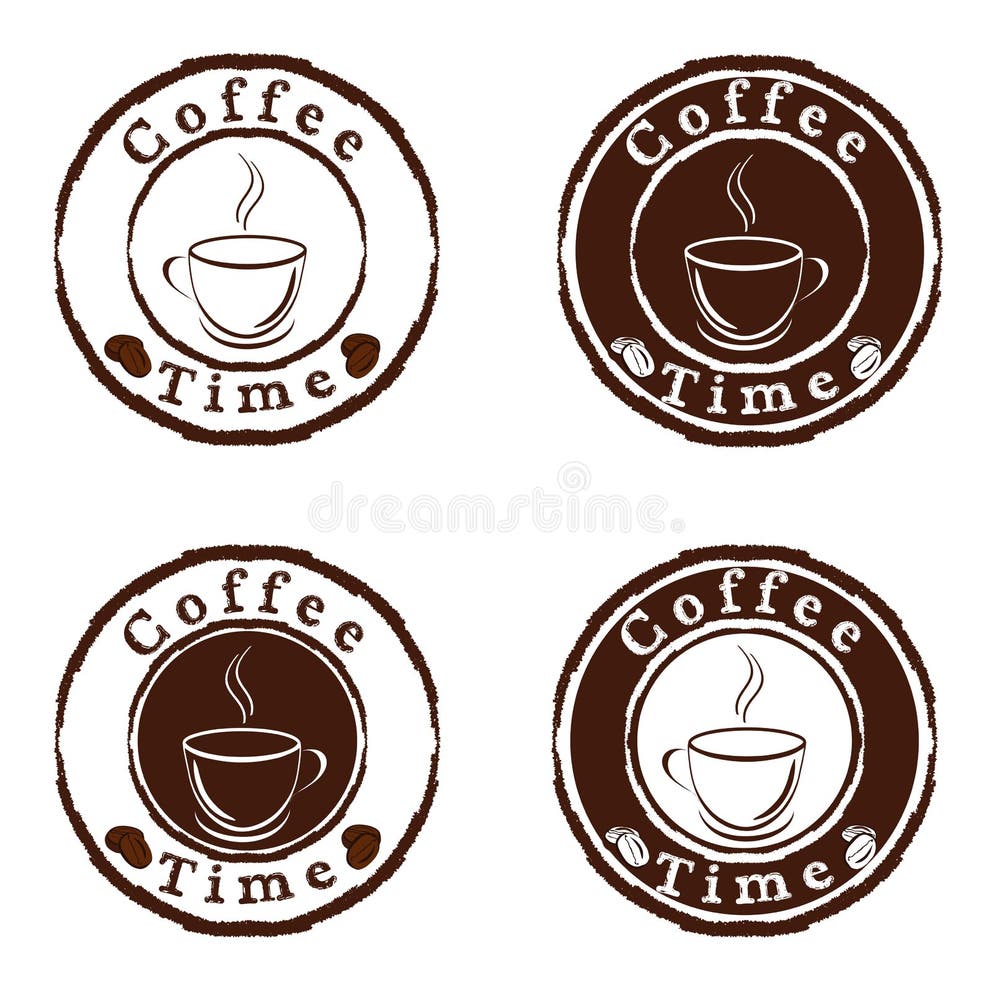 Coffee Stamps Stock Illustrations 917 Coffee Stamps Stock