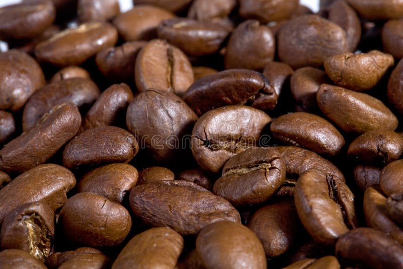 Coffeebeans close-up.