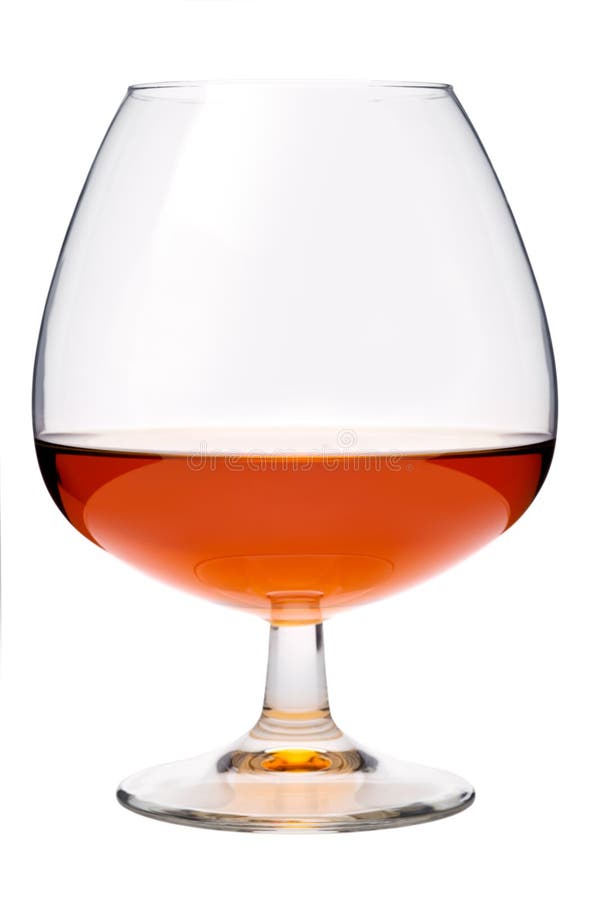 Cognac in a glass stock photo. Image of closeup, drink - 19776734