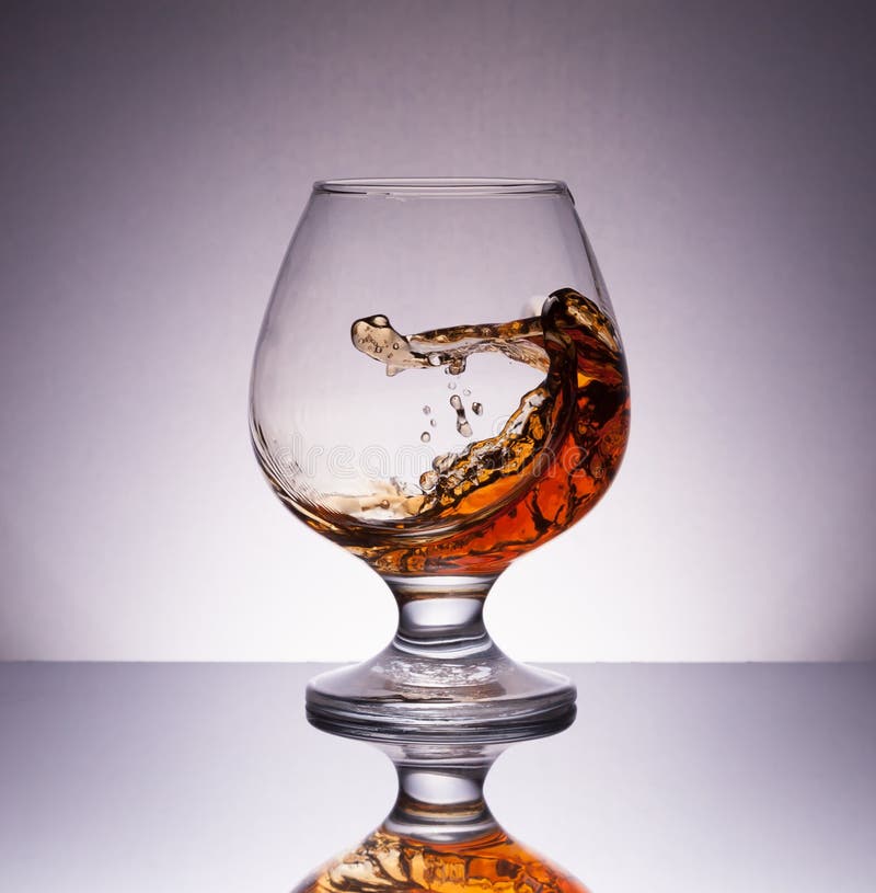 Cognac glass stock photo. Image of closeup, alcoholic 35212034