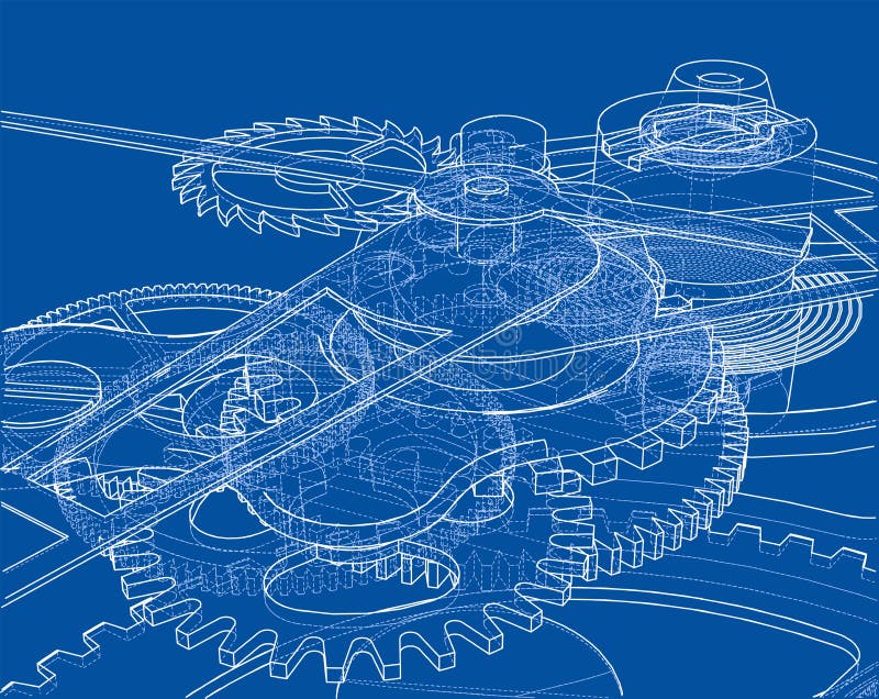 Clock Gears Mechanism Stock Illustrations 7,206 Clock Gears Mechanism