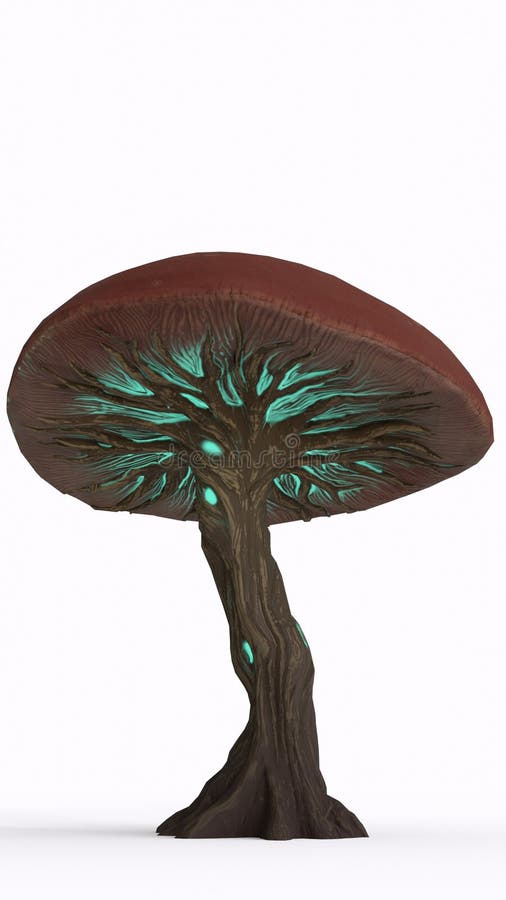 Cogumelo com fundo branco imagens de stock royalty free