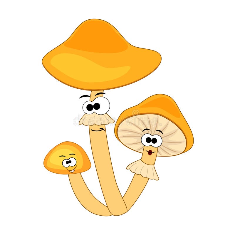 ilustração de ícone dos desenhos animados de cogumelos kawaii fofos.  conceito de ícone plano vegetal de comida isolado no fundo branco.  personagem champignon, mascote no estilo doodle. 16763632 Vetor no Vecteezy
