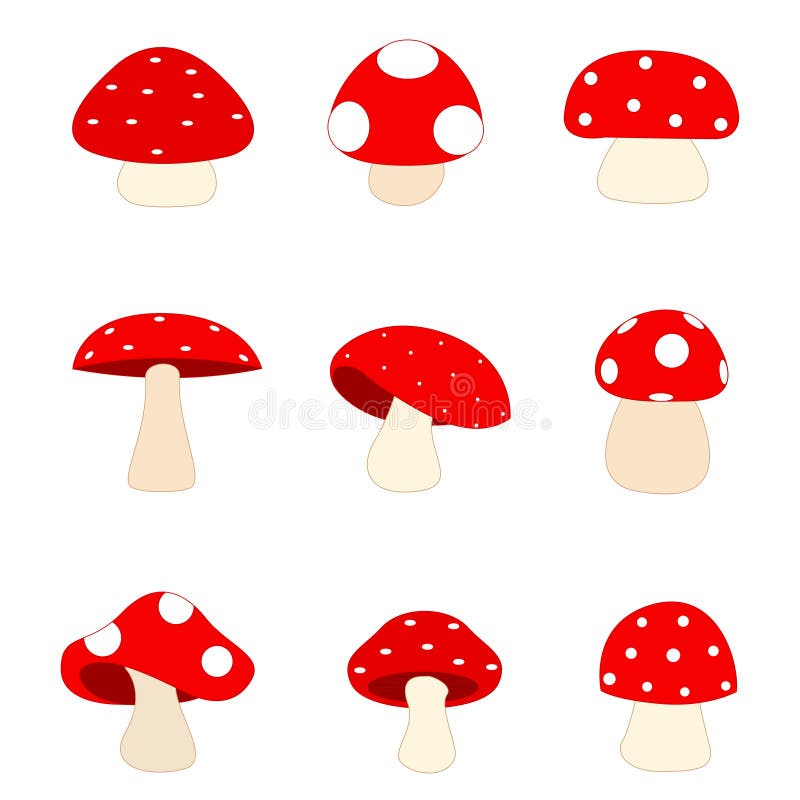 Cogumelos Ilustrações, Vetores E Clipart De Stock – (78,030 Stock  Illustrations)