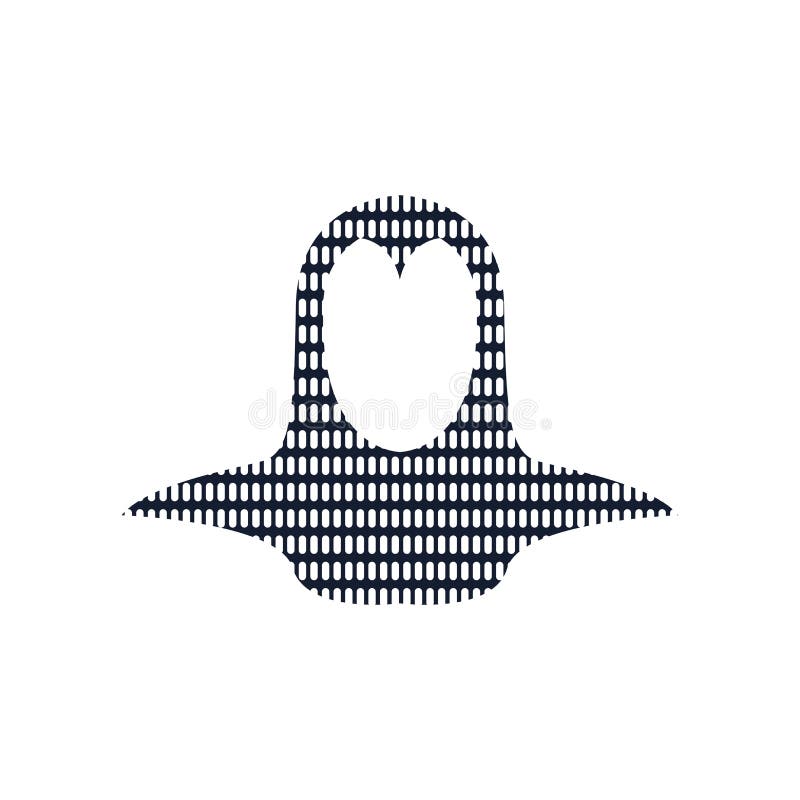 Coif icon vector sign and symbol isolated on white background, Coif logo concept stock illustration Coif icon vector sign and symbol isolated on white background, Coif logo concept stock illustration